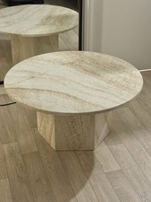 Table basse de salon Travertin