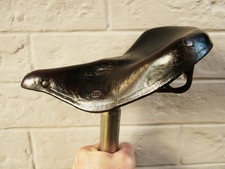 Cyclisme Ancienne Selle Cuir