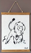 LION Animal Painting