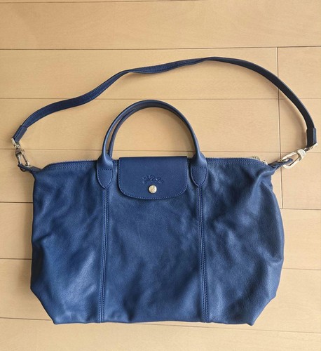Longchamp pliage cuir - longchamp,