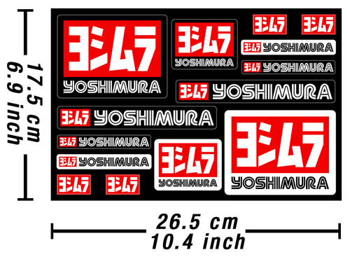 Yoshimura decals stickers - yoshimura,