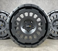Twin Mono Tube À Offroad Jantes VW T5 T6.1 8x18 5x120 ET45 All Terrain Granit