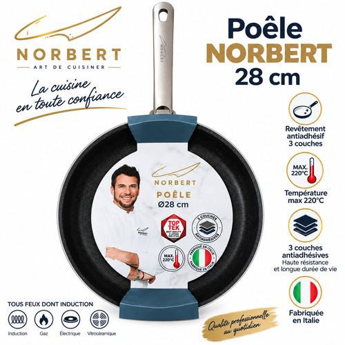 Poêle norbert neuve - norbert, cm