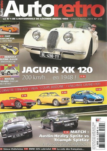 Auto retro 355 - jaguar, xk