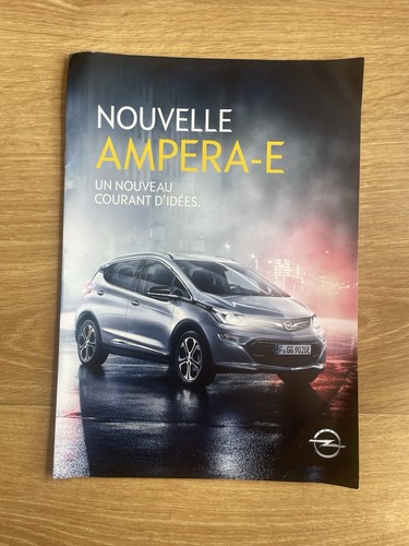 Brochure opel ampera rare - brochure,