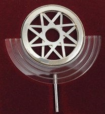 Médaille cinétique "Une étoile est née" par Naim Basson 1990 50mm 20g Argent ...