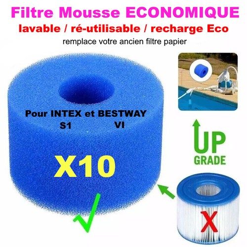 Filtre mousse pure spa piscine - filtre,