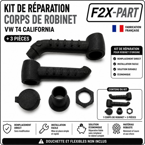 Corps robinet noir t4 - corps,