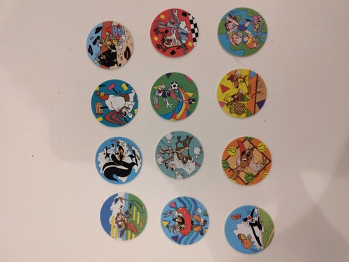 Vintage 1990s tazos - 1990s, looney