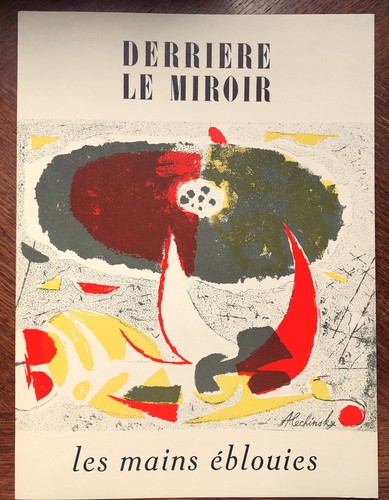 Pierre alechinsky derrière - alechinsky,