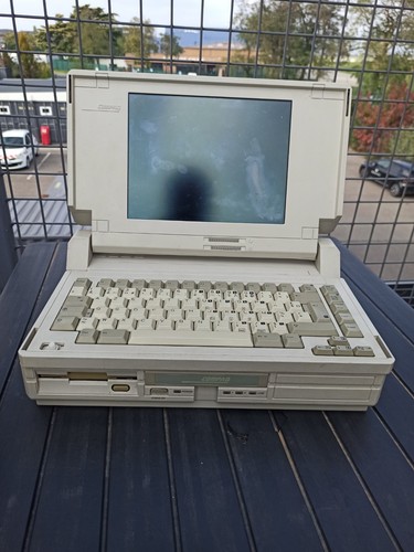 Ordinateur portable vintage - ordinateur,