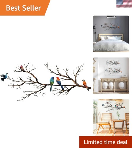 Metal birds wall art - metal,