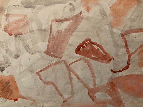 Painting peinture gouache - painting,