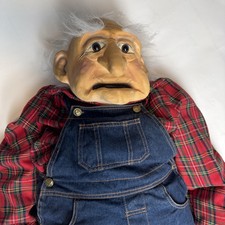 Vintage- AXTELL OLD STORYTELLER PUPPET, Full Body, Rare Very Cool!