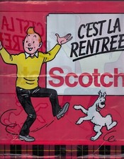 HERGE . SAC EN PLASTIQUE 