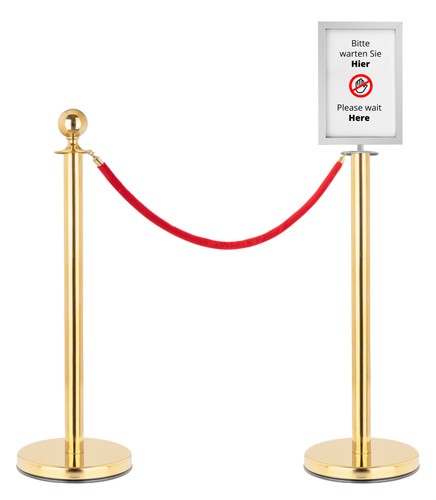 Poteaux guidage vip - de,