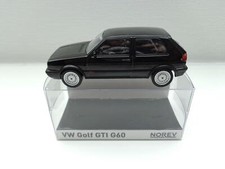 Volkswagen VW Golf 2 GTI G60 Modèle Auto Norev En 1:43 Noir