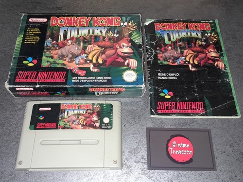 Jeu super nintendo - super, donkey