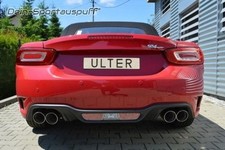 Ulter Duplex Sport Échappement Fiat Abarth 124 Spider 1.4T Je 2x90mm + Absorbeur