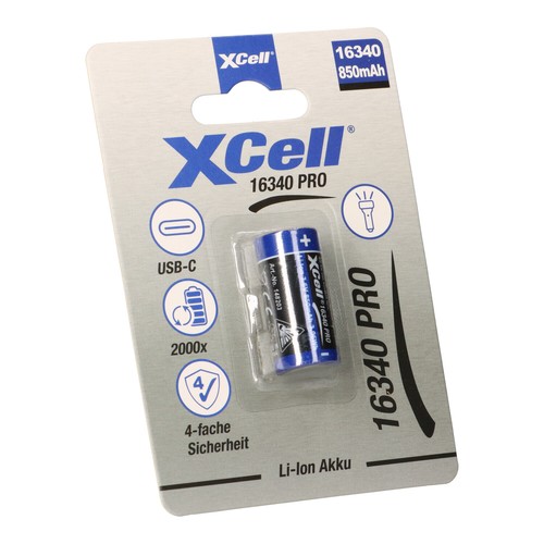 Xcell cr123a 16340 pro - cr123a,