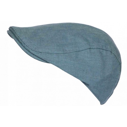 Casquette plate verte vintage - plate,
