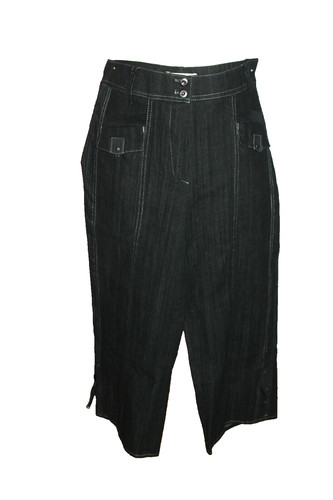 Pantacourt jeans femme - pantacourt,