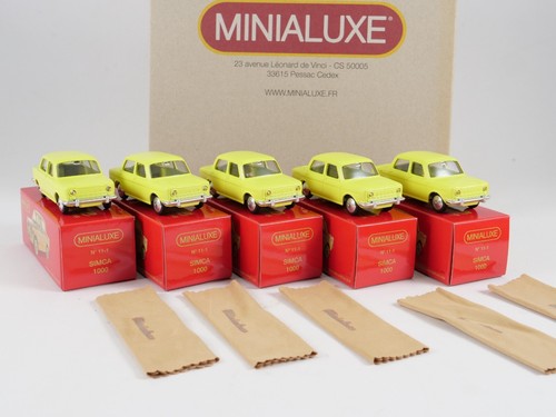 Minialuxe coffret simca - minialuxe,