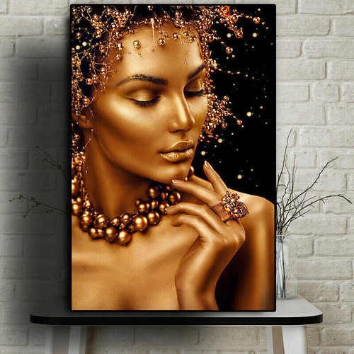 Toile tableau portrait femme - portrait,