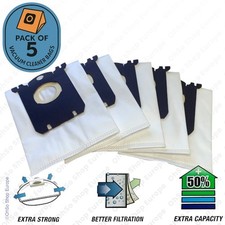 5 X Aspirateur Microfibre Sacs