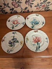 4-VILLEROY & BOCH BOUQUET SALAD PLATES 8"