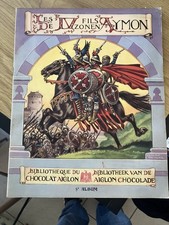 Chocolat Aiglon - Les 4 fils Aymon   - Album chromos complet - bilingue -