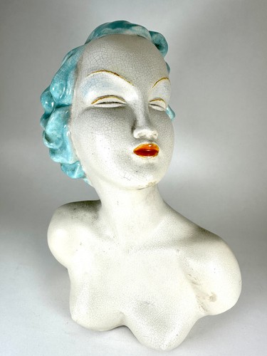 Buste femme céramique