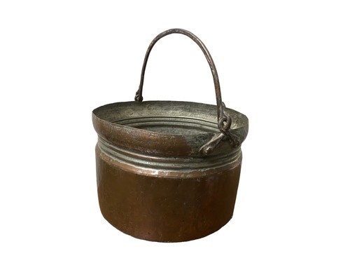 Ancien vintage grand chaudron - grand,