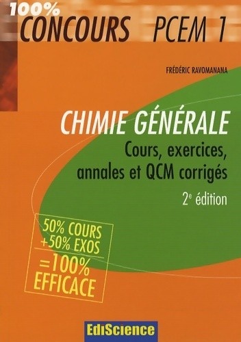 Chimie générale pcem - chimie, 1