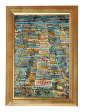 Peinture abstraite huile sur