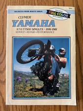 Clymer Yamaha XT500 TT500 1976
