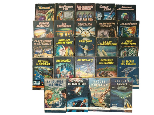 Lot livres peter randa - de,