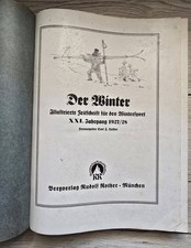 1927 1928 L'hiver 21 millésime Revue illustrée Livre ancien