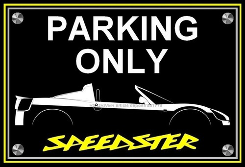 Plaque parking only opel - parking,