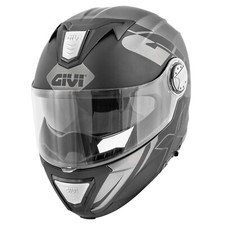 Givi X23 Eclipse Matt Titanium Black Modular Helmet Helmet Helmets