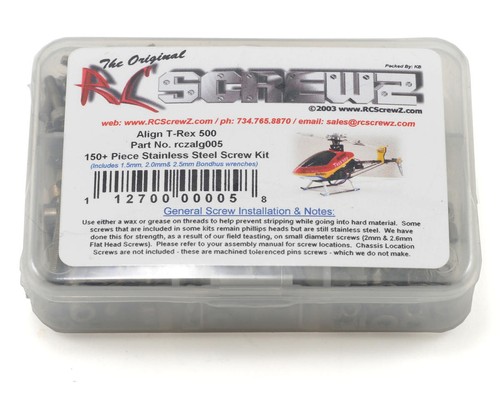 Screwz align rex 500 - screwz,