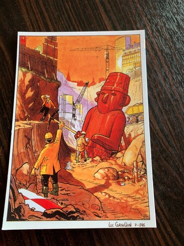 Carte postale 15x10 tintin - 15x10,