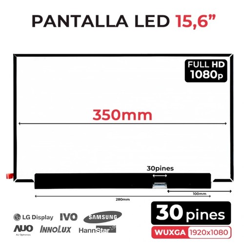écran led mat - mat, 15.6"