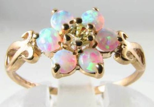 Bague vintage ins lush 9ct - ins,