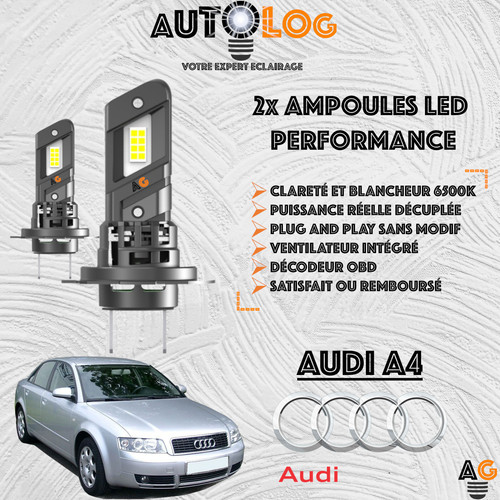 Kit ampoule led audi b6 - ampoule,