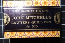 Boite plumes John Mitchell's