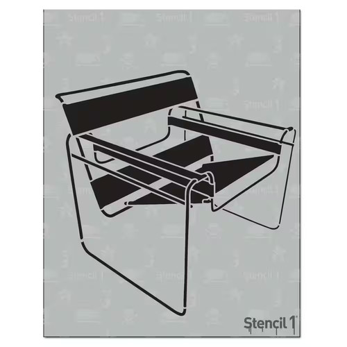 Chair wassily stencil - chair,