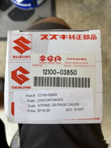 Kit piston supérieur - piston,