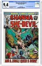 Shanna The She-Devil #1 CGC 9.4 1972 3705607025