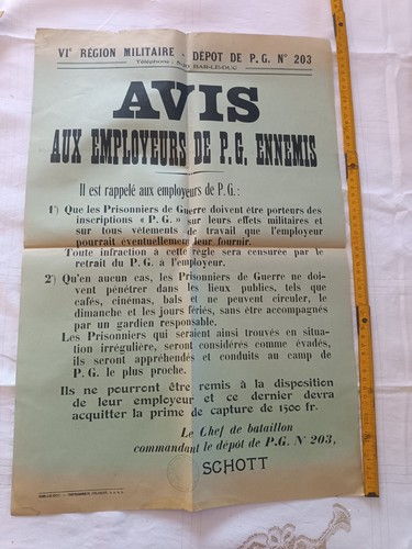 Affiche originale ww2 - affiche,